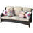 Harbin 72.83'' Wide Rectangle Wicker Patio Sofa with Cushions-2044157380