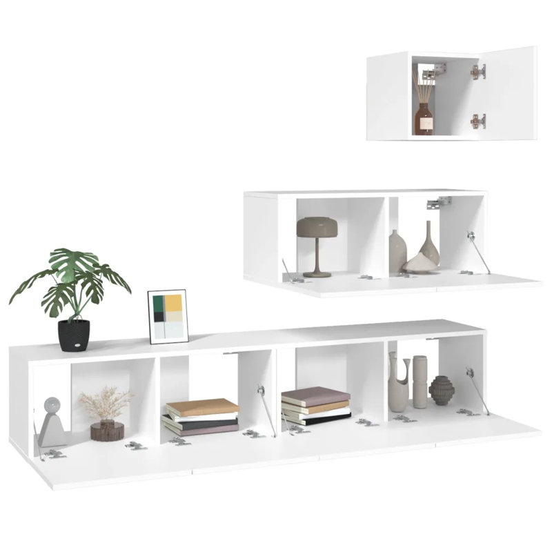 Korry TV Stand, White 1