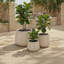 Ensemble de 3 pots à fleurs Sara-1071866335