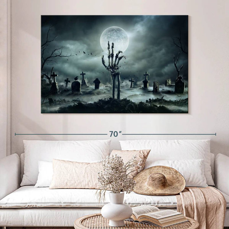 Skeleton Resurrection, 34" H x 51" W