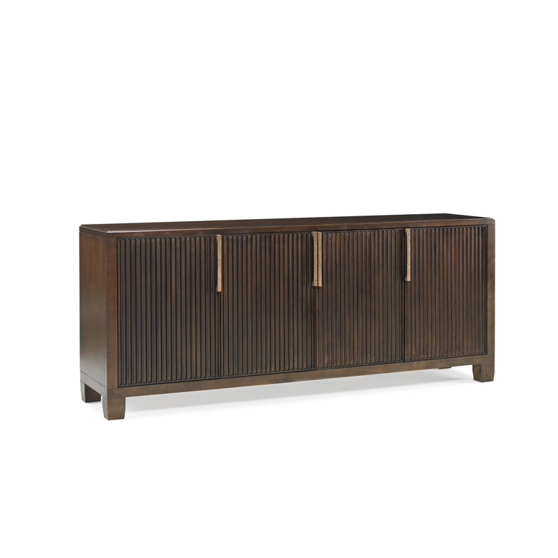 Marco 85'' W Solid Wood Sideboard, Modern Elm