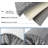 Luxury Chenille Bath Mat, Extra Soft Absorbent Shaggy Non-Slip Bathroom Rug, Grey, 30"X20"-289612800