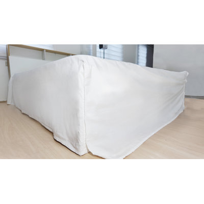 Drap plat Cool Botanical Cool (avec boutons de coin) (double, botanique)