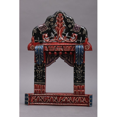 Boho Buildings & Architecture Wall Decor on Solid Wood