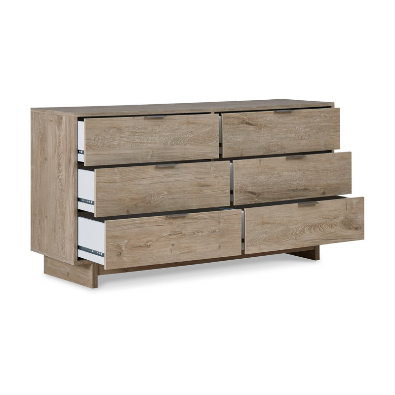 Senait 6 Drawer 59" W Double Dresser