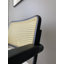 Chaise de salle à manger et accoudoirs à dossier en rotin Elton-70062621
