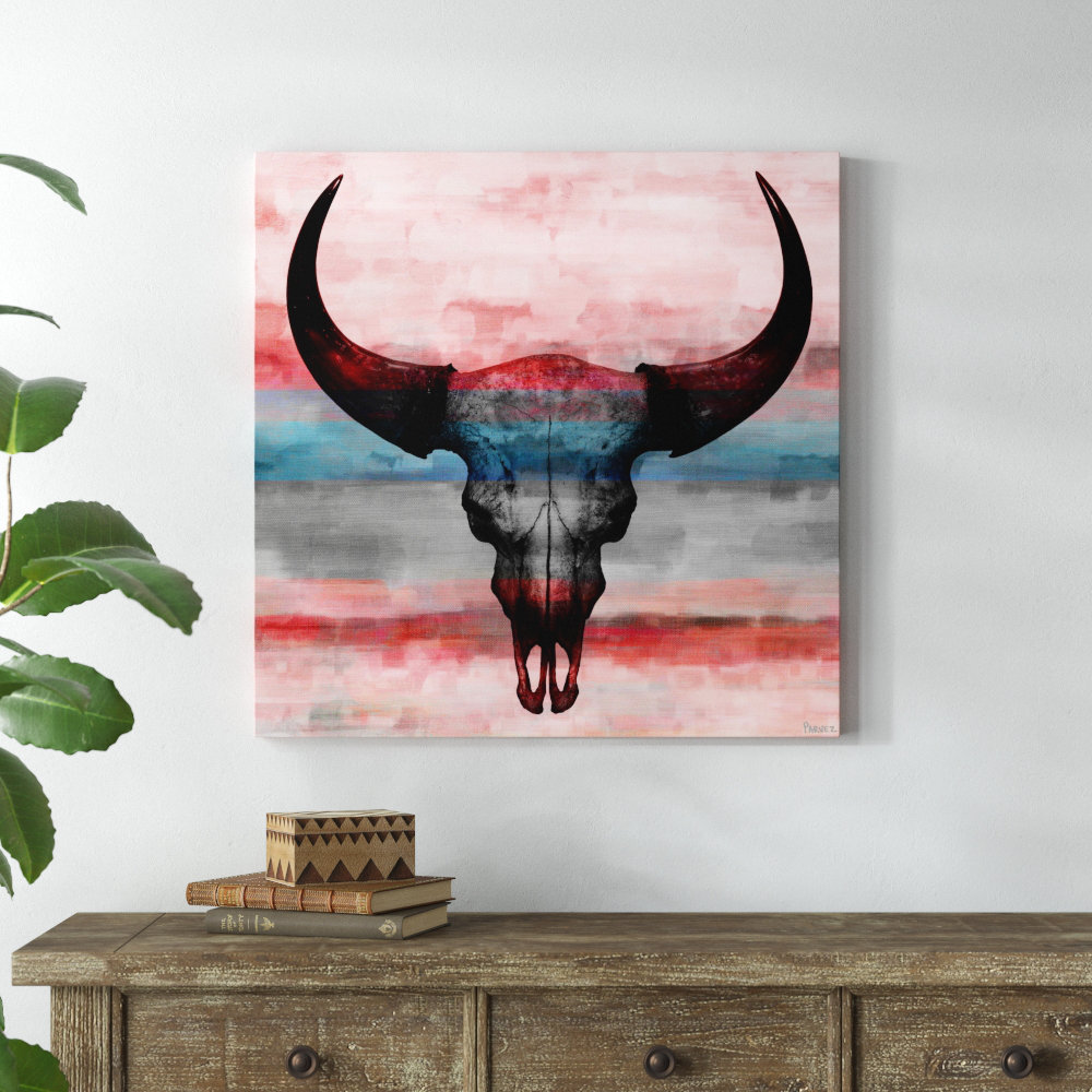 " Pastel Skull " by Parvez Taj Millwood Pines