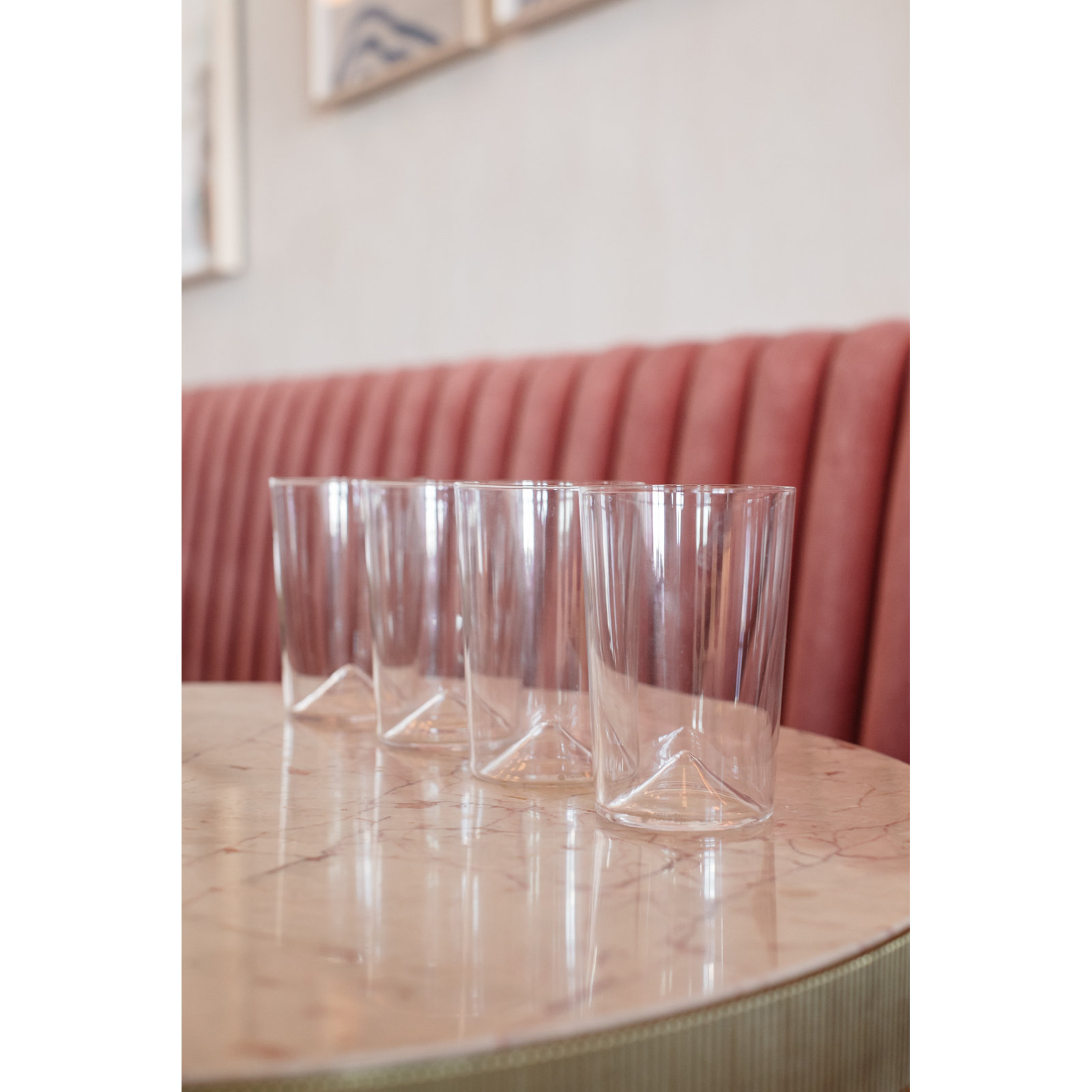 Monti 12 oz. Lead Free Crystal Glassware Set