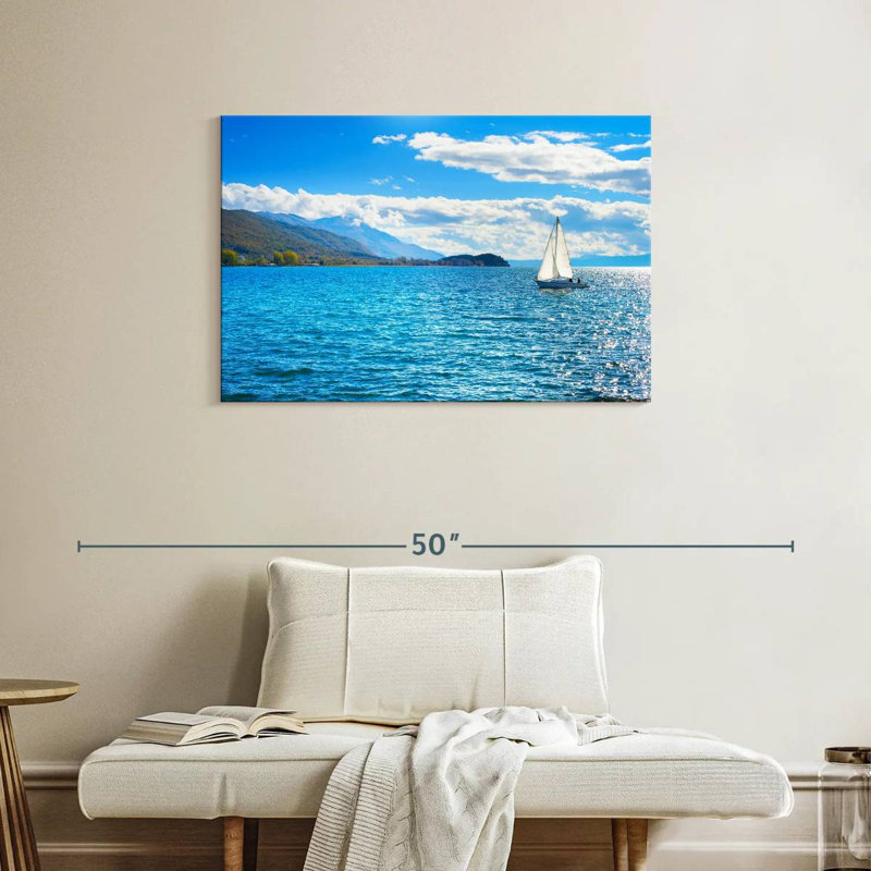 Voilier Mehar Ohrid Lake, H 24 po x l 36 po