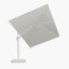Parasol en porte-à-faux rectangulaire pivotant à gauche et à droite de 360 ° avec rotation à 360 ° 12 'x 9' avec base et rotation à 360 degrés-11129438-247891259