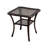 Melendy Wicker 2-Person Outdoor Conversation Set Seating Group with Swivel & Glider Chairs and Glass Top Side Table-1726138849