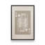 Ensemble de 2 reproductions sur toile de cartes Beige-866445171-866445175