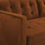 Canapé de style moderne Mid-Century avec tissu en velours Yke-1451862415
