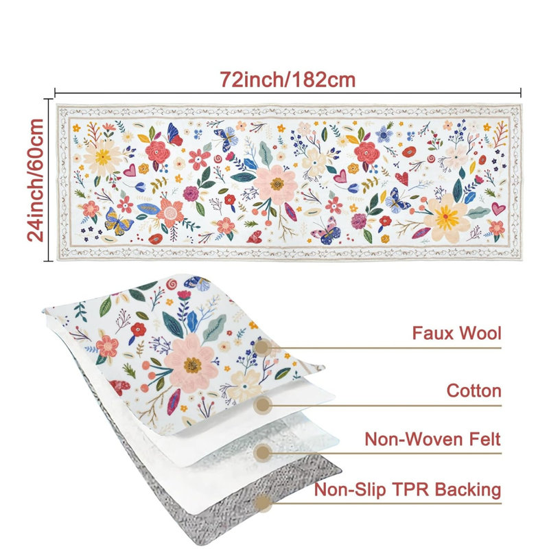 Area Rug, Beige, Faux Fur