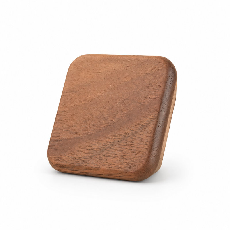 Solid Wood Square Cabinet Knob
