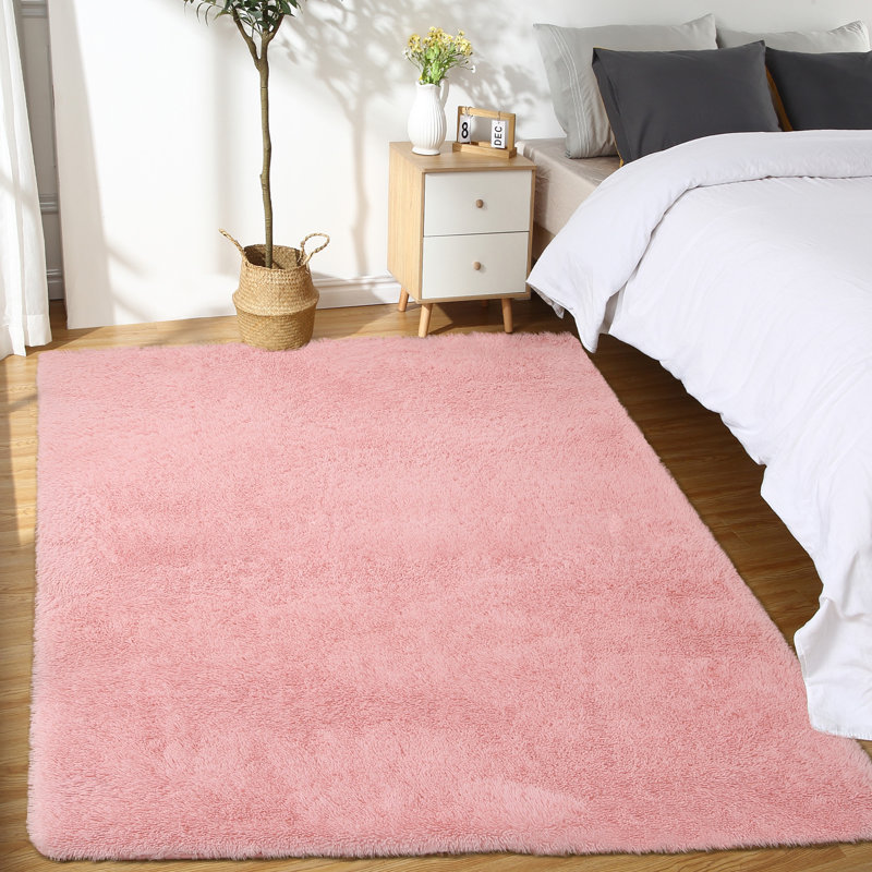 Tapis avec envers antidérapant Seun, Rectangle 8 pi x 10 pi