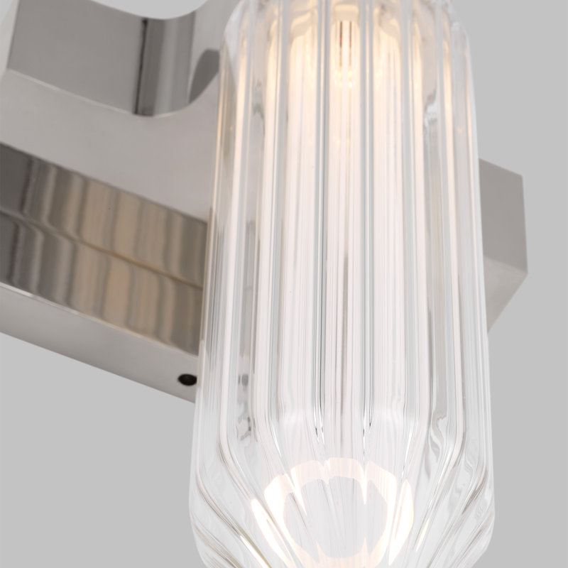 Langston 1 - Light LED Bath Sconce, Polished Nickel