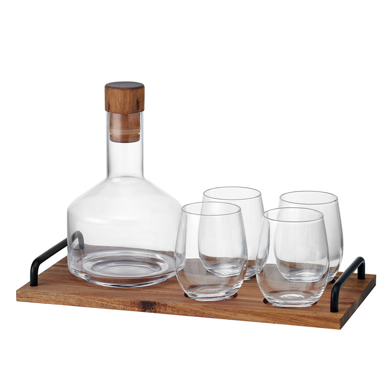 Mikasa Glenwood Decanter Serve Set, 7 Piece