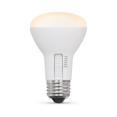 Feit R20 E26 (Medium) LED Bulb Adjustable White 45 Watt Equivalence 2 pk
