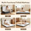 Matelas en mousse à mémoire de forme pliable de 4 po, matelas portable pliable avec housse lavable à la glace, pour lit escamotable, invités, voyage, camping et véhicule récréatif, lit double-2112205906-2112205908