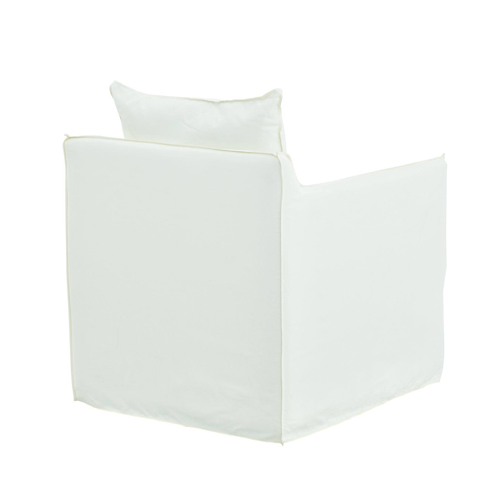 Kieger Club Chair, White