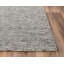 Tapis de zone gris en laine touffeté à la main Nani-962120309
