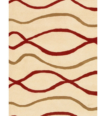 Wool Abstract Indoor Rug