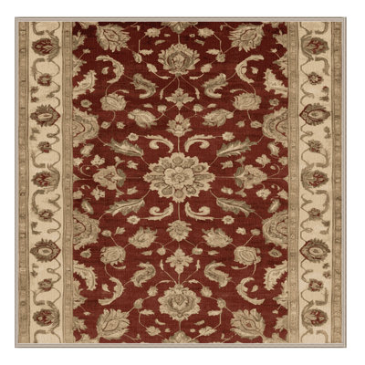 Tapis brun lavable à la machine