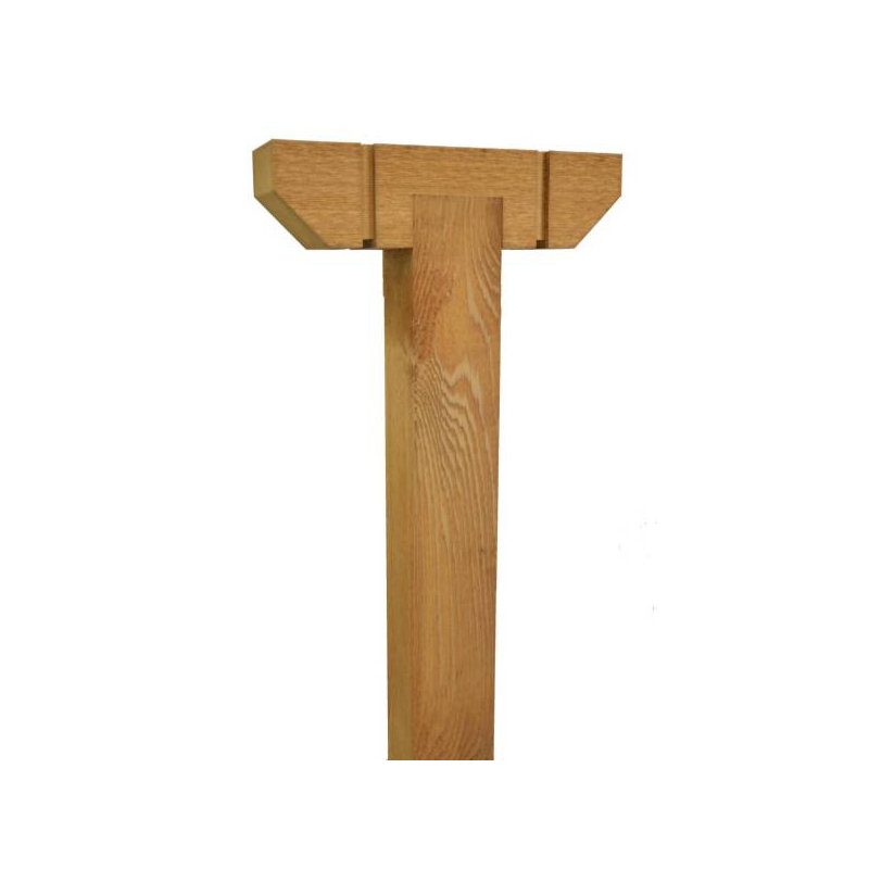 Poteau décoratif enterré 64 "H 64"