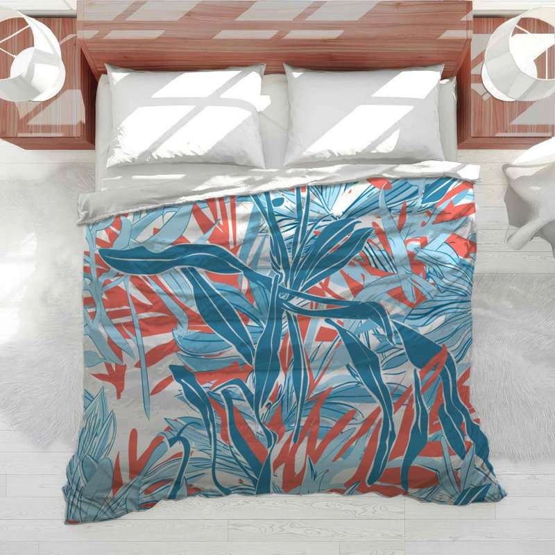 Housse de couette rafraîchissante Frosty, Housse de couette pour lit simple