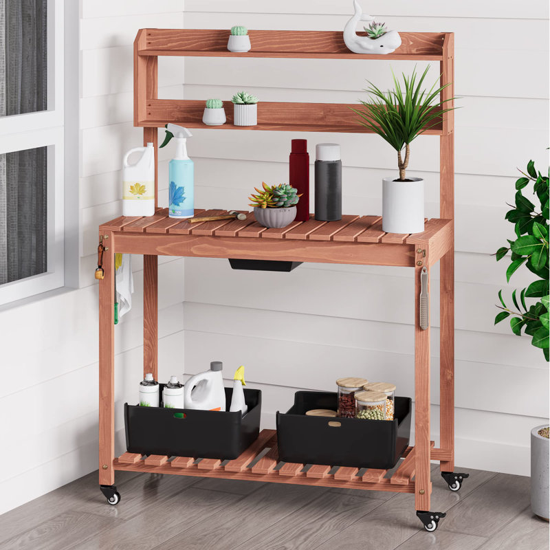Arlmont & Co. Nand Potting Bench - Thumbnail 3