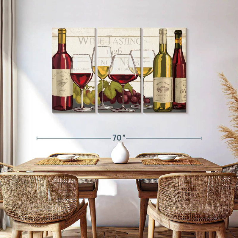 Dégustation de vin Yarlin I, H 36 po x l 57 po