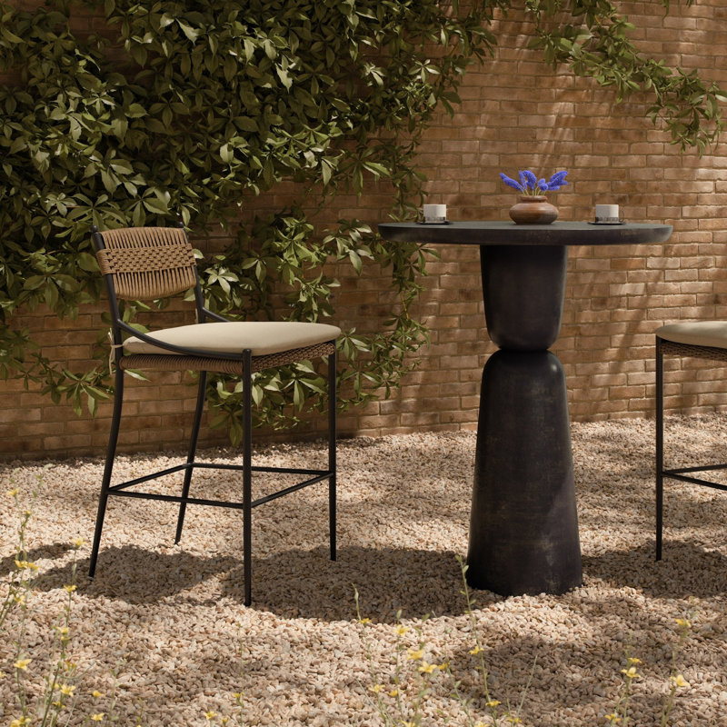 Mae Outdoor Bar Stool, 30"