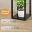 Lampe sur pied en rotin Boho