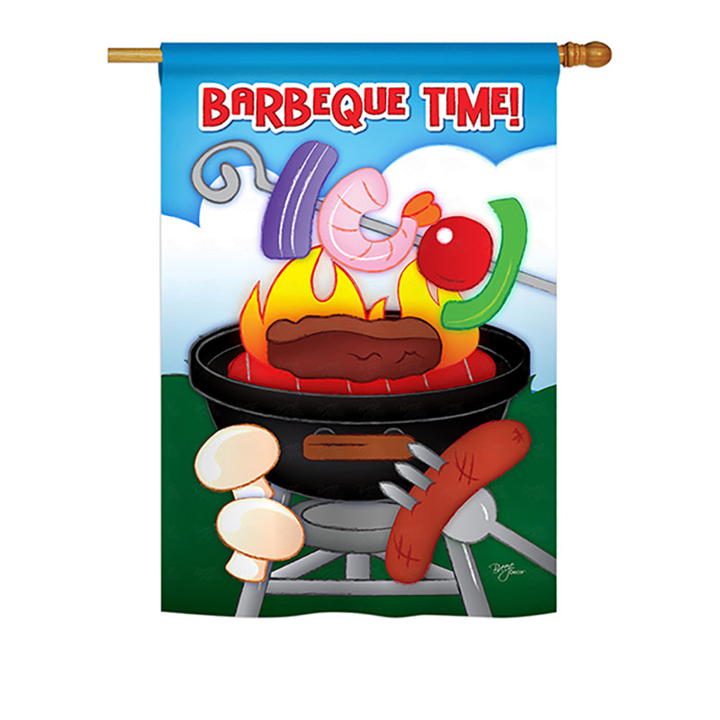 Double Sided Polyester Garden Flag, 18.5" H x 13" W
