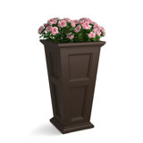 Anastasiya 34" Tall Resin Planter with Water Reservoir