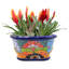 Pot à fleurs en céramique Talavera-88637280