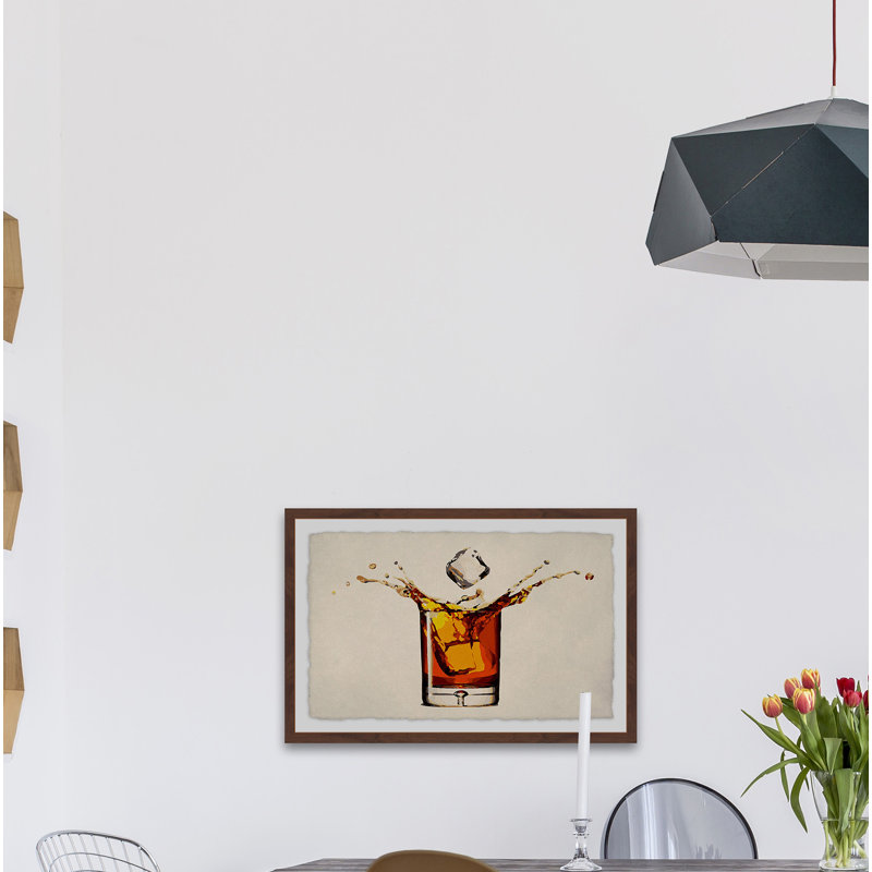 " Whiskey Splash " by Marmont Hill, 12" H x 18" W x 1.5" D