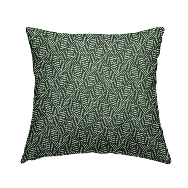 Eyon Square Cushion, 55cm H x 55cm W x 5cm D, Green