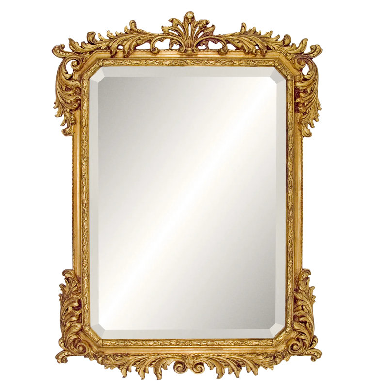 The Haute Epoque Rectangle Beveled Wall Mirror, 47" x 34"