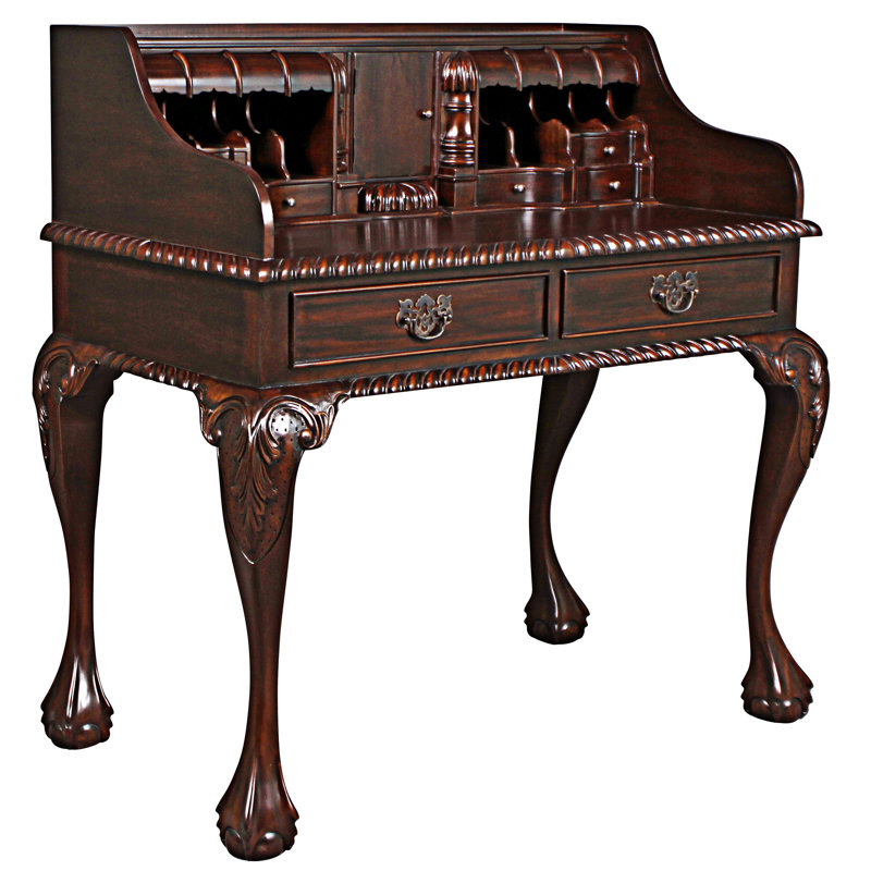 Le Escritoire Solid Wood Secretary Desk