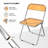 Alcorn Steel Stackable Folding Chair Folding Chair Set-1733447588