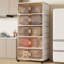 Bacs de rangement pliables avec couvercles-1449378202