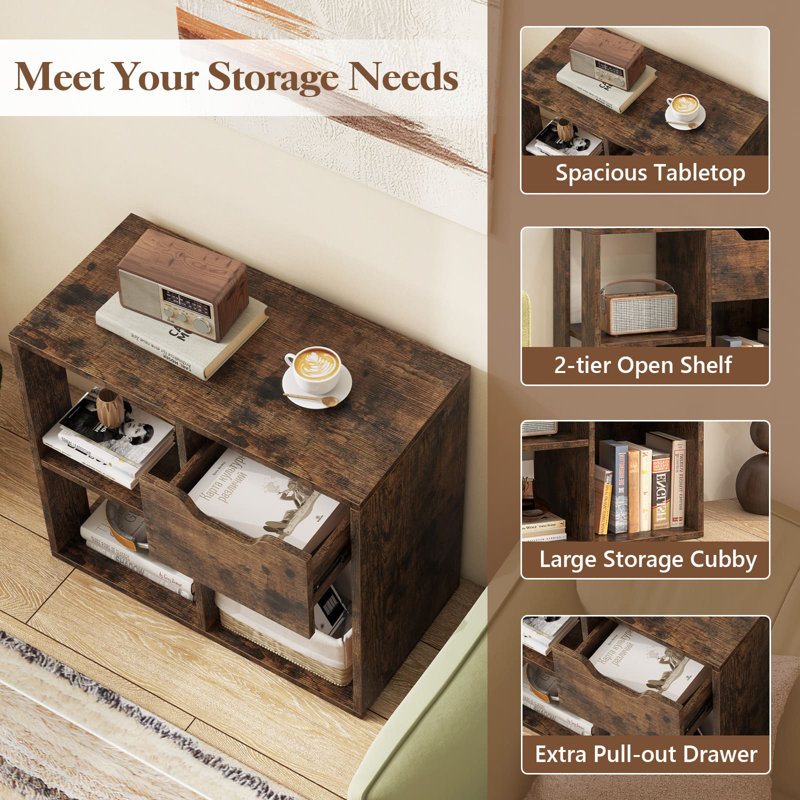 53cm H x 60cm W Cube Bookcase