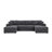 Loette Corduroy U-Shaped Sectional Symmetrical-1165599943