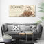 Aromatic Coffee - Wrapped Canvas Print