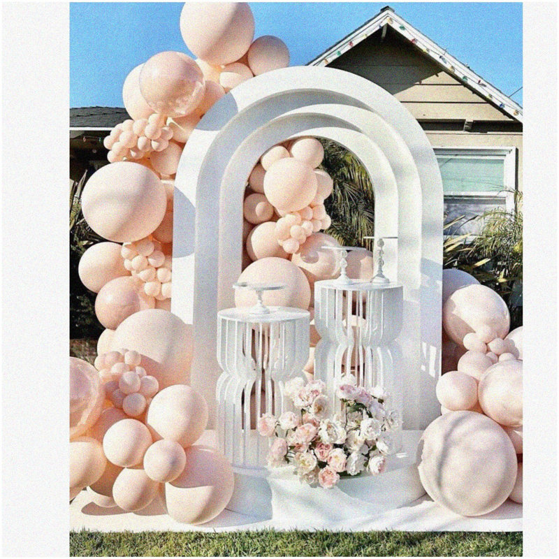 Galactic Fiesta Streamer Balloon Backdrop