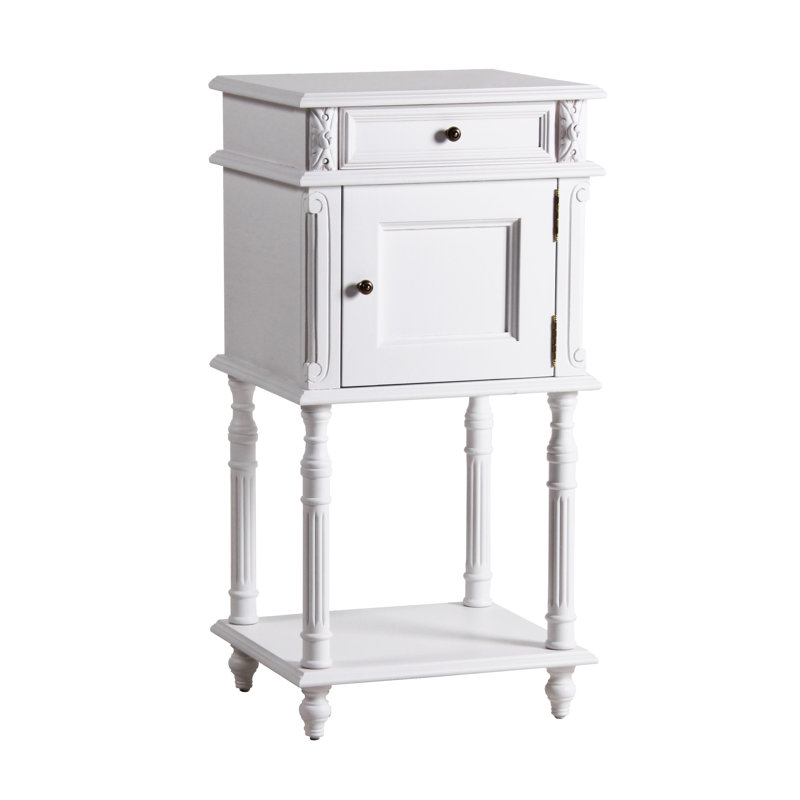 Bridgehampton 42cm W Solid Wood Bedside Table