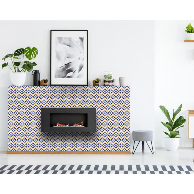 Carreau de mosaïque auto-adhésif en vinyle 8 po x 8 po