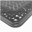 Ensemble de salle à manger 5 pièces en aluminium coulé résistant aux intempéries, comprenant 4 chaises pivotantes et une table rectangulaire avec cadre noir (même SKU: W1710S00459)